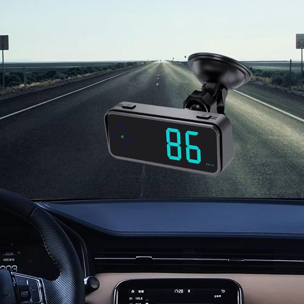 Digital Clock GPS Car Digital Speedometer 3in1 Windshield Speed Projector  Fit All Car
