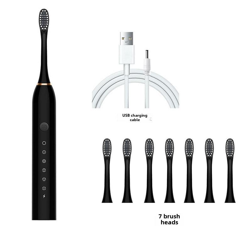 Universal Rechargeable Sonic Electric Toothbrush for Adults & Children - Soft Bristle, Fully Automatic, Ideal for Couples