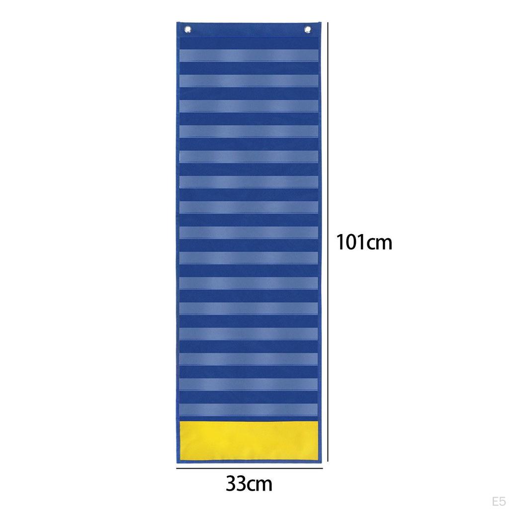 Denní rozvrh kapesní tabulka hodiny, čas, plánovač rozvrhu předmětů 15 mazatelných karet učení