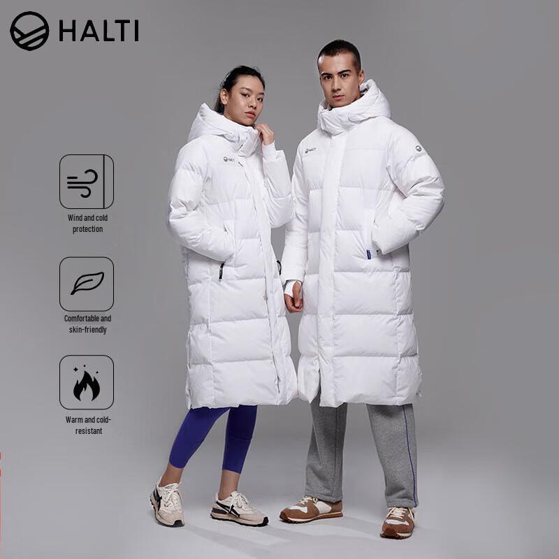 HALTI Unisex Goose Down Mid-Length Parka