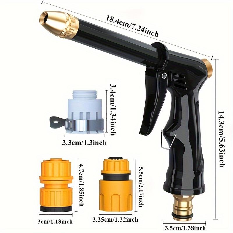 High Pressure Water Gun Water Spray Guns Kit Car Sprinkler Foam Cleaning Washer Cleaner for Car Washing Watering Irrigation