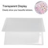 20 Pages Nail Sticker Decal Collecting Albums Storage Holder Nail Art Display Showing Book Cont