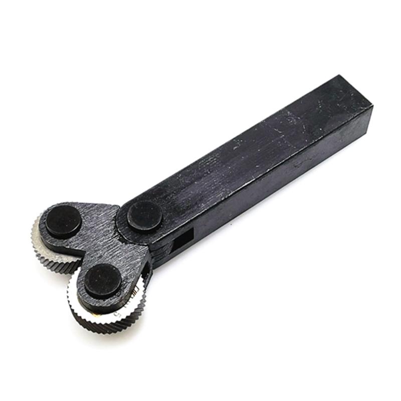 Efficient Precise Engineered Knurling Wheel for Consistent Patterns in Metalwork Suitable for Industrial & Personal Use