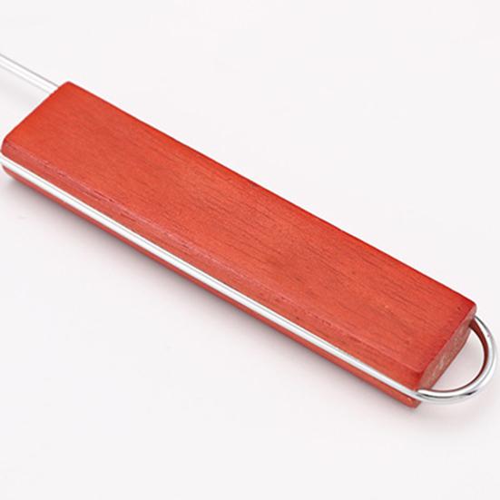 Stainless Steel Grill Basket with Handle Hot Dog Grilling Rack BBQ Sausage Holder Rust-Resistant Expandable BBQ Grill Tool for Outdoor Cooking