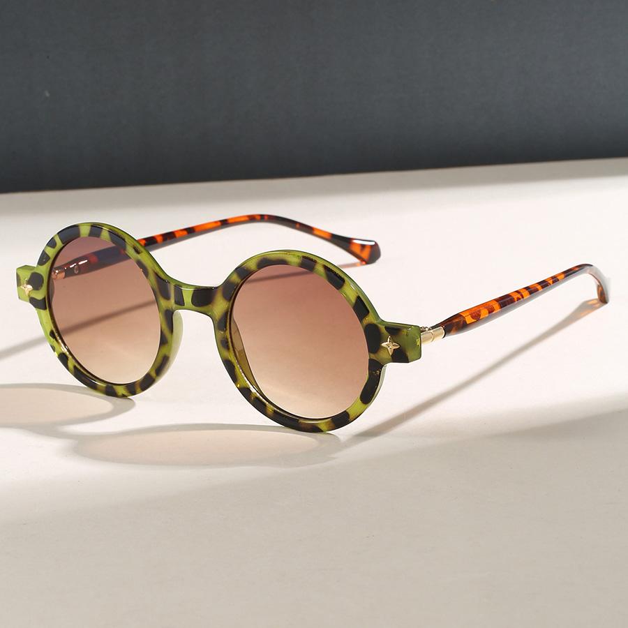 New Fashion Retro Oversized Round Sunglasses Men's and Women's Brand Retro Sunglasses Trend