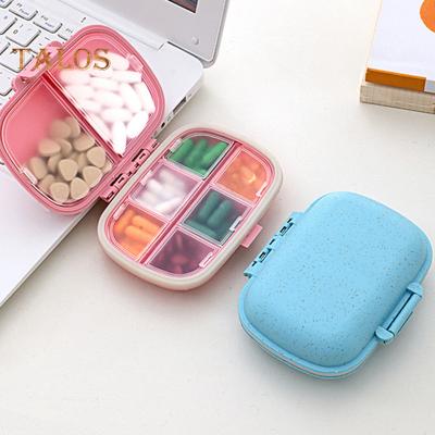 Contenitore per pillole, grande capacità, multi-scomparto, antipolvere, compatto, portatile, organizer per pillole e tablet