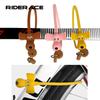 Bicycle Chain Lock With Keys Cute Dog MTB Road Bike Lock Anti-Theft Silicone Covered Cable For Cycling Helmet High Security 4