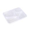 777 Disposable Rectangular Multi-Compartment Takeaway Food Containers with Lids