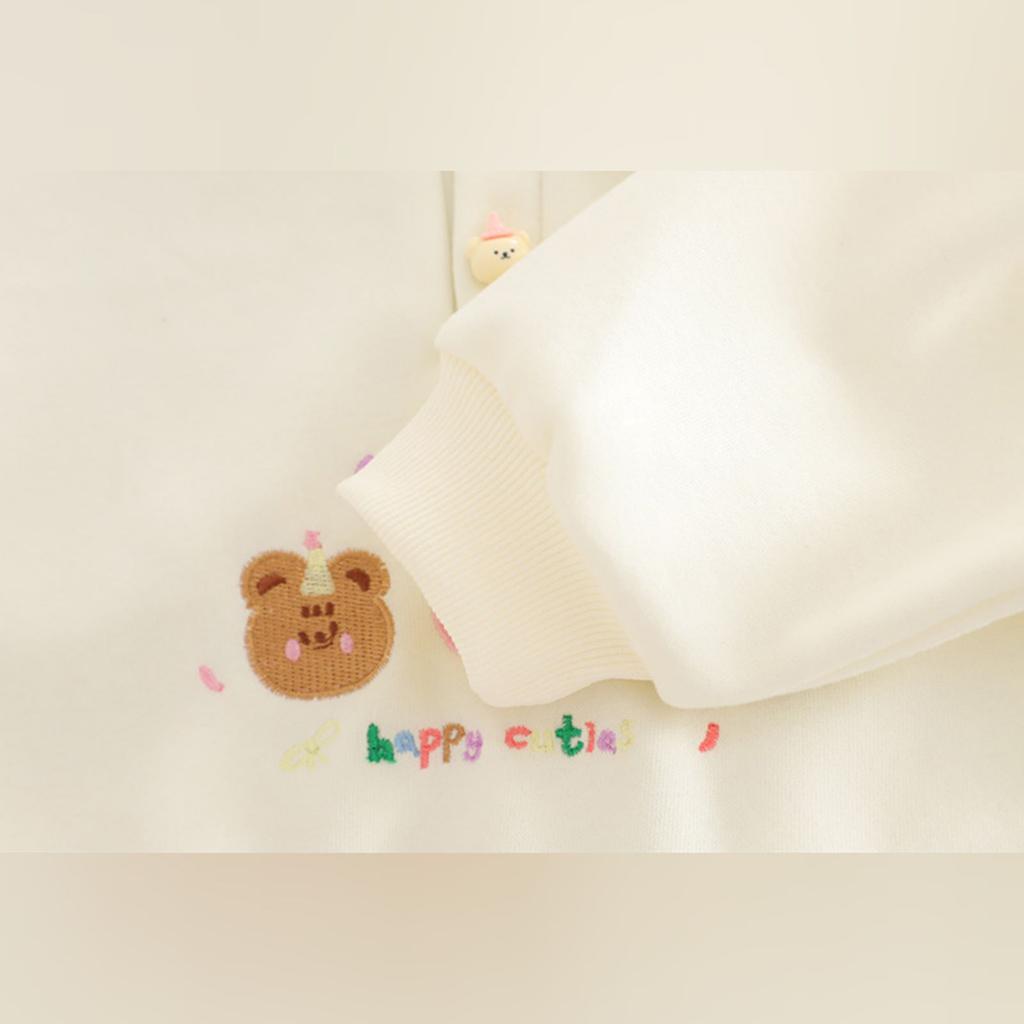 Uformelt langermet sett for barn, komfortable hverdagsantrekk