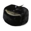 New old-fashioned men and women can wear thickened warm and cold-proof ear protection neck windproof imitation fox hair