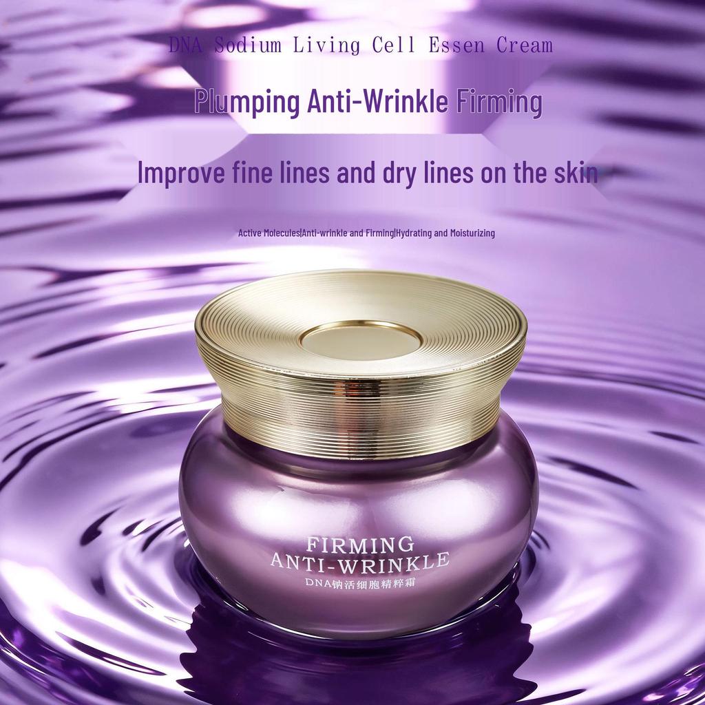 Oushufei DNA Sodium Active Cell Anti-Wrinkle Hydrating Cream - Firming, Moisturizing, Silky Smooth, Quick Absorption.