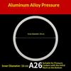 Universal Silicone Replacement Pressure Cooker Sealing Ring Heat Resistant Odor Free O Ring for Household Cooker Repair
