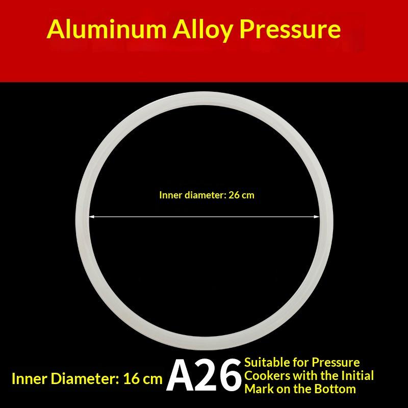 Universal Silicone Replacement Pressure Cooker Sealing Ring Heat Resistant Odor Free O Ring for Household Cooker Repair