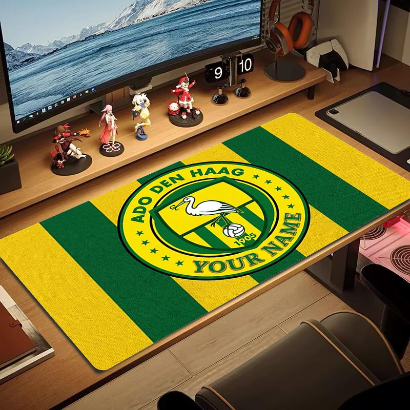 Custom Name ado hen haag Mouse Pad Large Gaming Table Cushion Non-slip Laptop Tablet Big Mousepad XXL Mat Mini PC Playmat With Lock edge_XIA