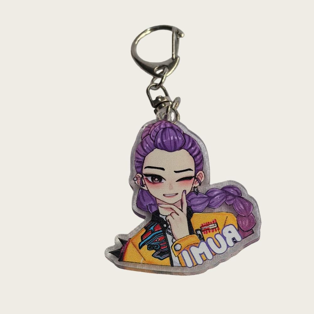 Kpop Dämonenjäger Huntrix Saja Boys Schlüsselanhänger Rumi Zoey Jinu Mira Meine Seele verkauft Schlüsselanhänger - Kpop Fan Accessoires Schmuck