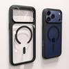 Magnetic Wireless Charging Case For iPhone 17 16 Pro Max For Magsafe Clear Acrylic Back Soft Bumper Cases for iphone 17 16 Pro