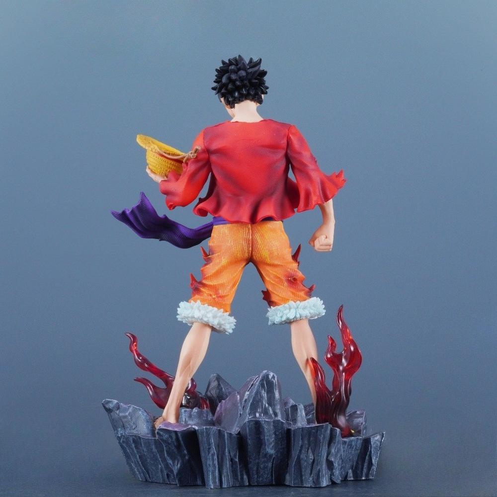 24cm/9.45in Anime ONE PIECE Figure Monkey D Luffy Action Figures Pvc Statue Desktop Ornamen Collection Model Toys Gifts
