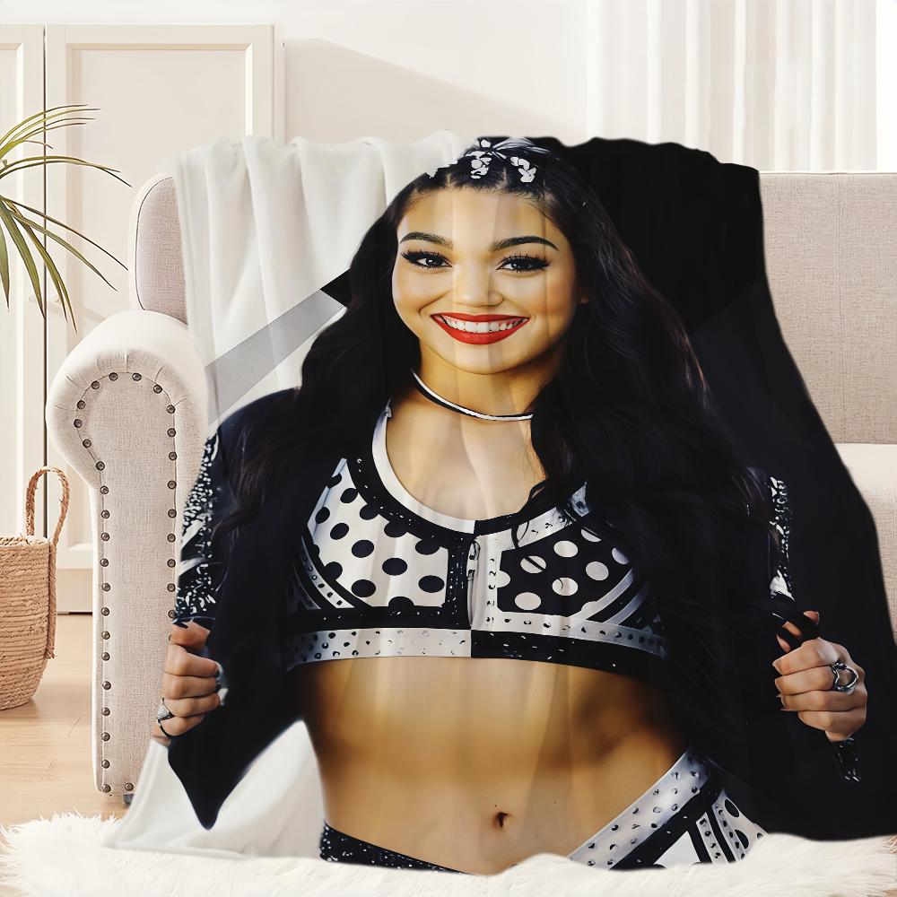 

R-Roxanne Perez Wrestler Blanket Blanket for Couch Sofa Travel Home Picni Flannel Blanket birthday gift Warm Comfortable 30x40in