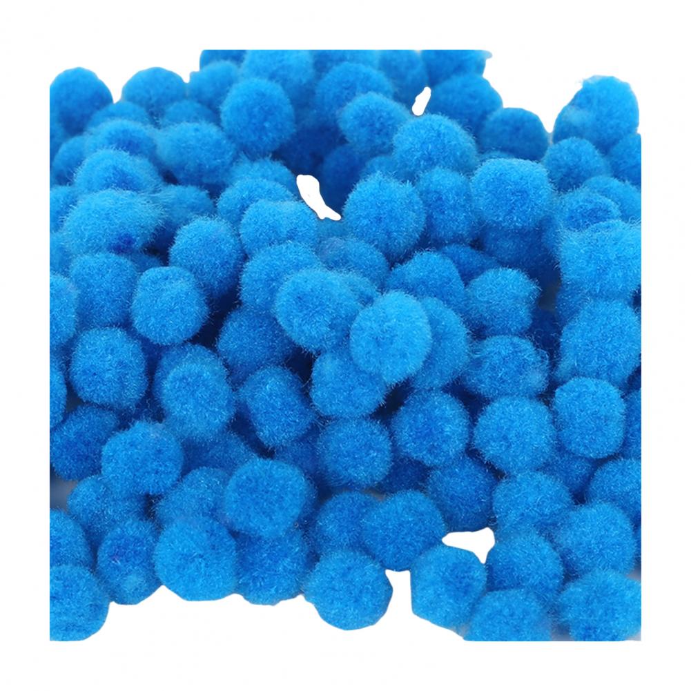 Pom Pom Craft Supplies Colorful Pom Embellishments Crafting Poms 10mm Fluffy Felt Balls for Dolls Diy Decorations for Garland