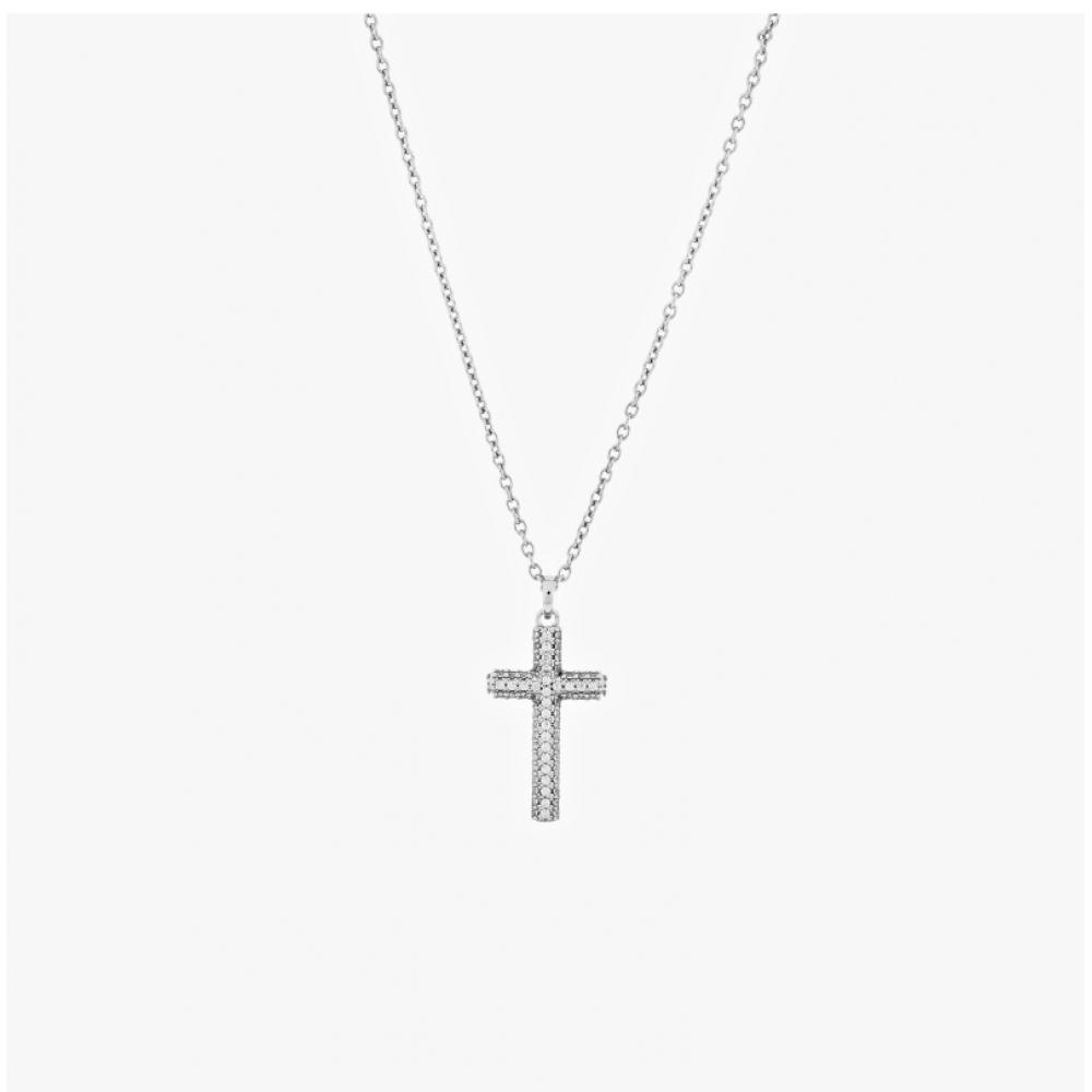 Swarovski 5675577 Insigne Cross Cross Necklace