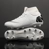 Foreign trade large size football shoes new high-top TF sneakers male and female students long nails AG flat bottom student training shoes