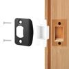 Home Door Strikes Plate set with Easy to Clean surfaces  & Precise Hole Alignment Standard Door Lock Latches Reinforcement
