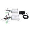 2PCS 36V 48V 60V 450W 23A Electric Bike Controllers Aluminum Alloy Dual Drive Brushless Motor Controller with V890 LCD