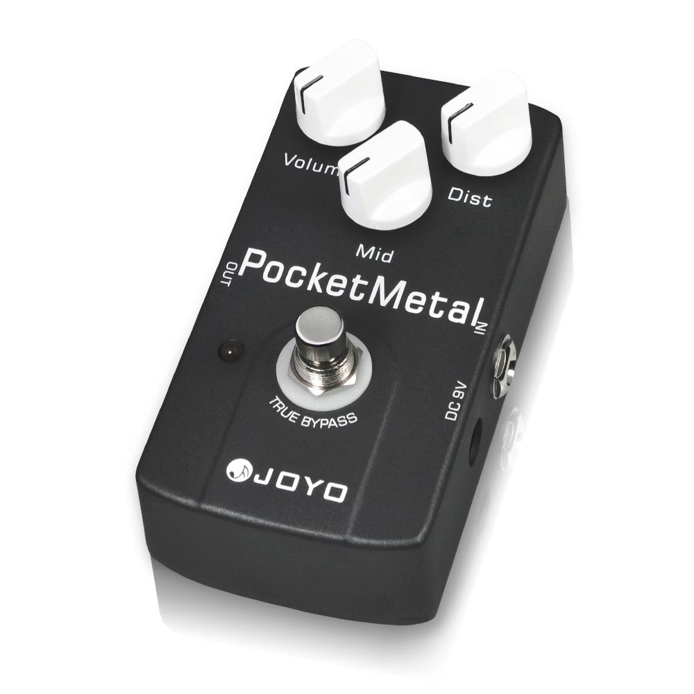 JOYO JF-35 POCKET METAL Distortion Pedal Huge Distortion by Adjust MID Knob Electric Guitar Distortion Effects Pedals