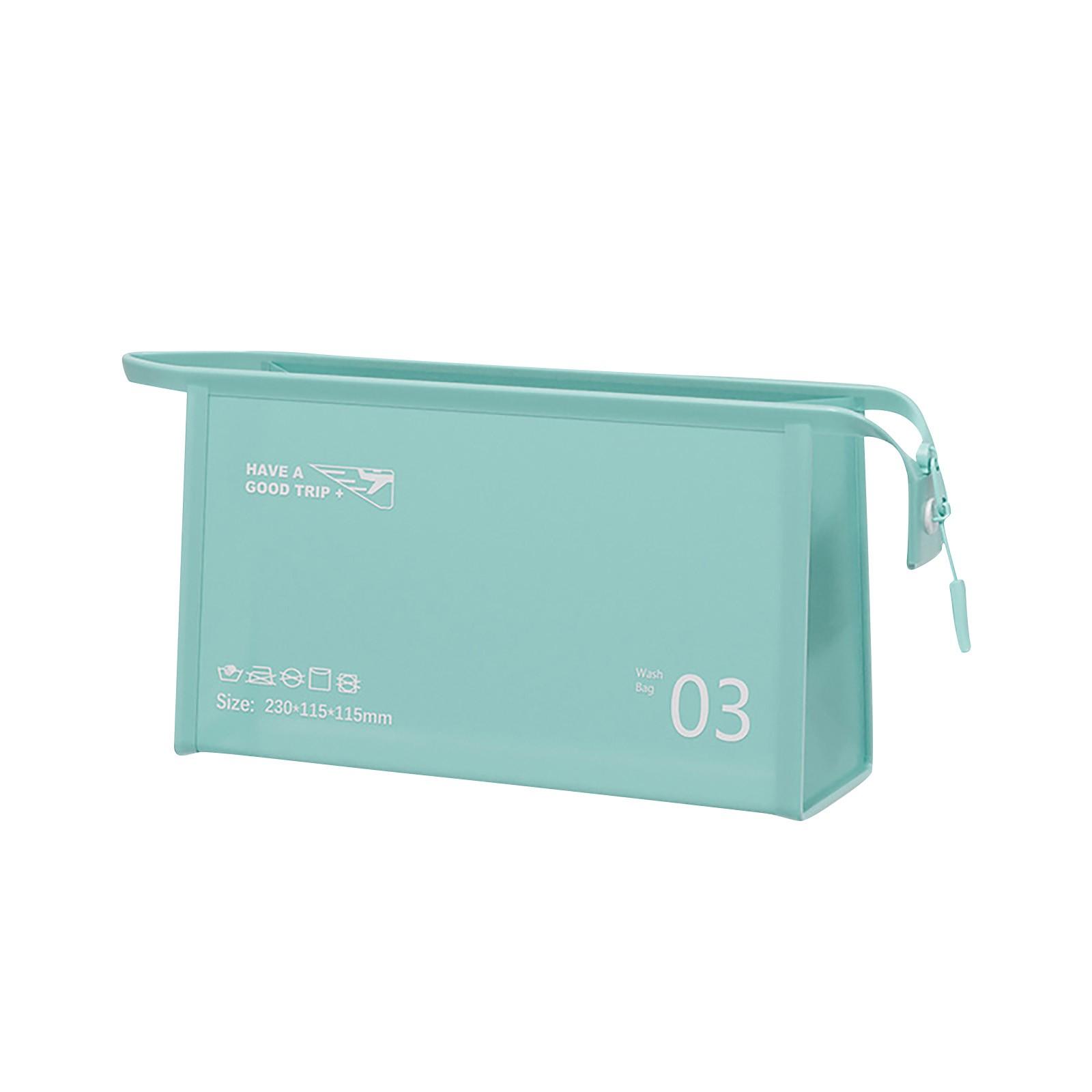 

Large Capacity Dry And Wet Separation Business Trip Travel Toiletry Bag Cosmetic Bag Female Swimming Fitness Portable Storage Bag One Size синий