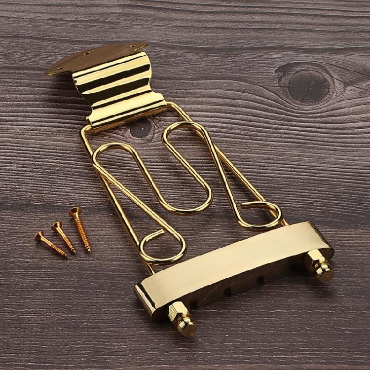 Bass Tailpiece Trapeze Set Electric Bass Replacement Part Accessories 4 Strings Bass Trapeze Tailpiece Bridge