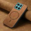 Luxury Business Soft‑Touch Leather Case For Motorola Edge 70 Pro 60 50 Fusion Neo G87 G77 G67 G17 G15 Power For Magsafe Cover