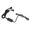 Motorcycle USB Phone Charger Dual Port Fast Charging with Intelligent Chip SAE To USB Adapter For