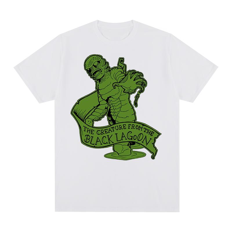 

Creature from the Black Lagoon Vintage tshirt 50S Horror Sci Fi Movie Monster Cotton Unisex T shirt New TEE TSHIRT Womens tops S