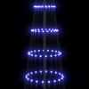 LED Christmas Tree with 355 LEDs Blue 302.5 Cm Metal