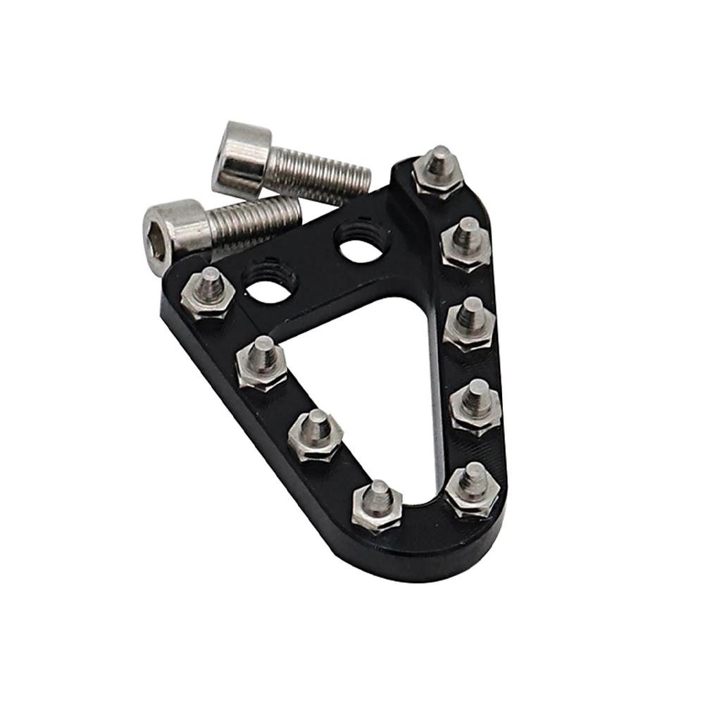 Aluminum Motorcycle Rear Brake Pedal Pads Step Plate Tip for KTM SX SXF EXC EXCF XC XCF XCW XCFW TC TE 2008-2016 for Husqvarna