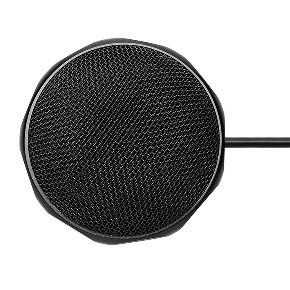 360° Omni‑directional Capture Mini Wired Meeting Business Mic Desktop Recording Mic for Conference