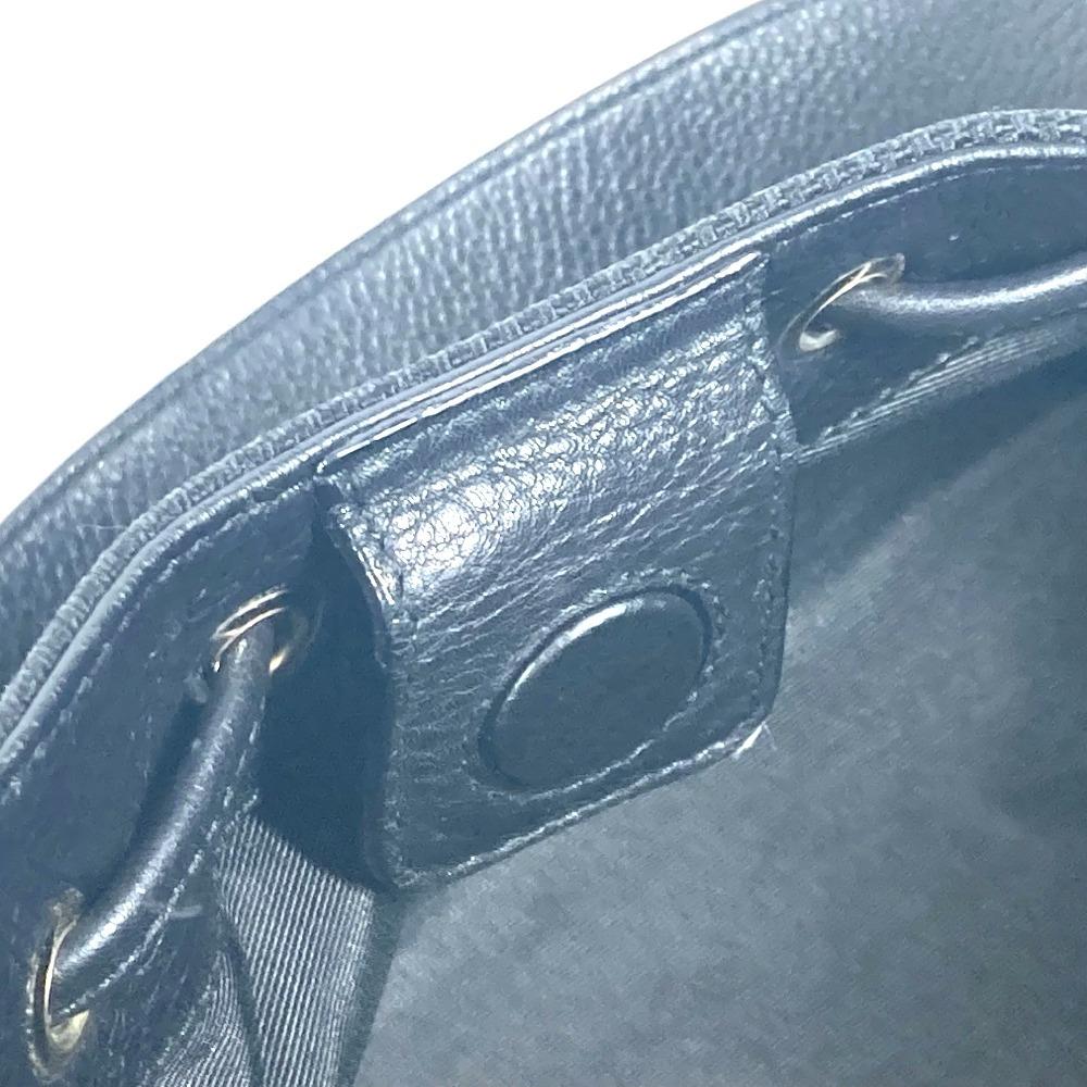 Bvlgari Logo Mania Bag Shoulder Bag Tote Bag Leather/Canvas Black/GoldHardware