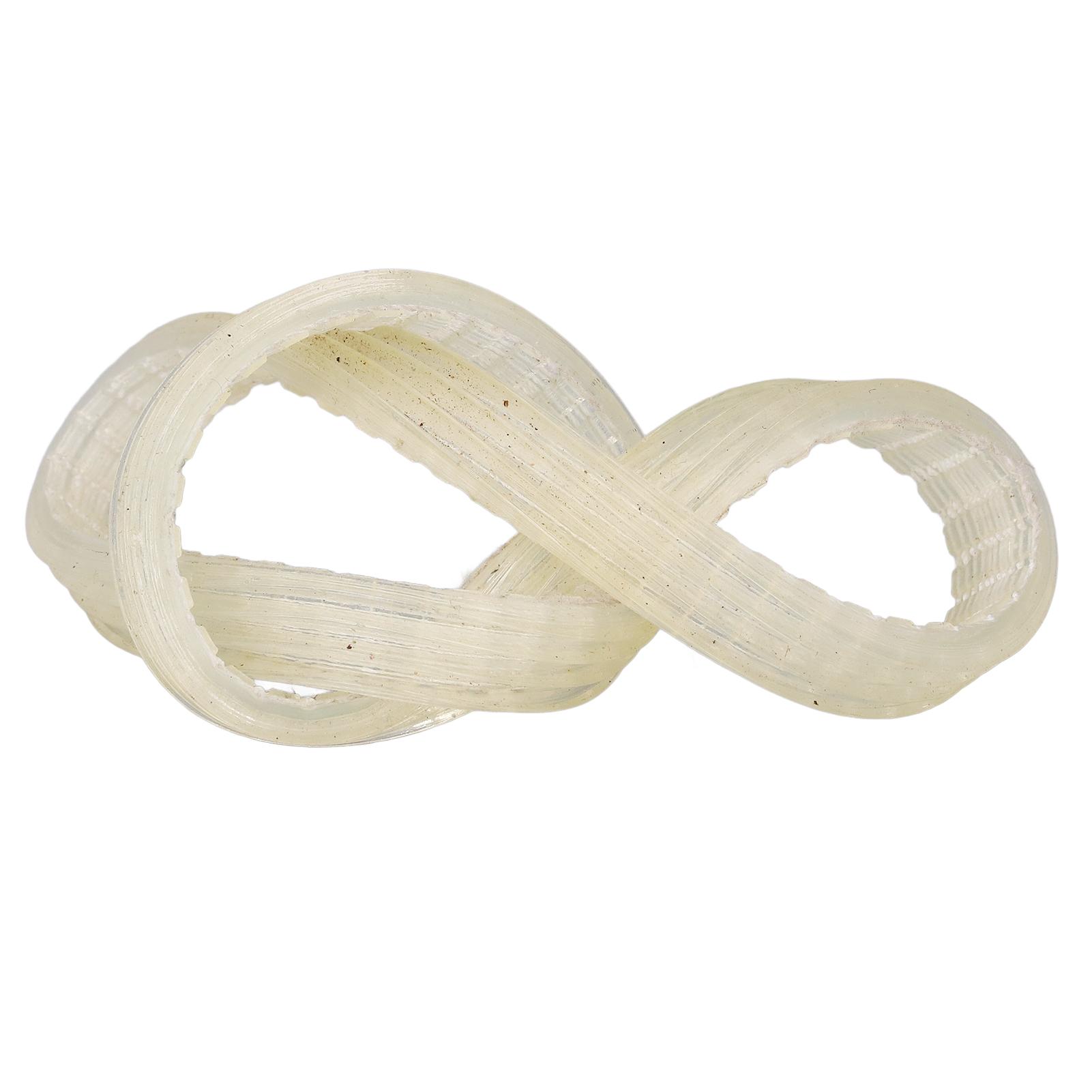 Courroie de moteur de scie à ruban, Accessoires de remplacement pour le travail du bois, Tour à bois, Perceuse, Système d'emballage 10 pouces Beige