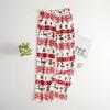 Women Pajama Pants Plush Sleep Pants Soft Elastic Waist Pajama Bottoms Patterned Pants With 2 Pockets