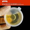 Disposable Wheat Straw 100ml Round Condiment Containers with Lids