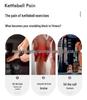 Kettlebell Morbido da 5 kg per Donna per Fitness a Casa: Squat, Sollevamento Glutei, Attrezzatura per Allenamento della Forza