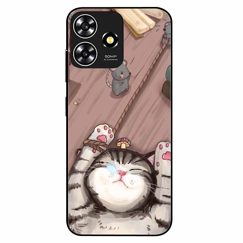 For ZTE Blade V50 Smart Case Phone Cover Shockproof TPU Soft Silicone Fundas for ZTE Axon 50 Lite 8050 V50Smart Luxury Coque