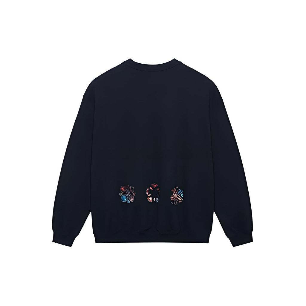 Li-Ning Sudadera con Capucha Estampada con Caracteres Chinos Serie Anti-Wu Unisex Tops Negro AWDSI47-2