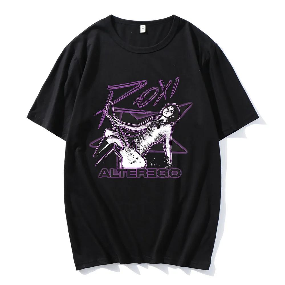 

2026 New Album Alter Ego Print Tshirts Korean Singer LISA Fashion Women Tshirt Short Sleeve Round Neck Teeshirt Tees Top S