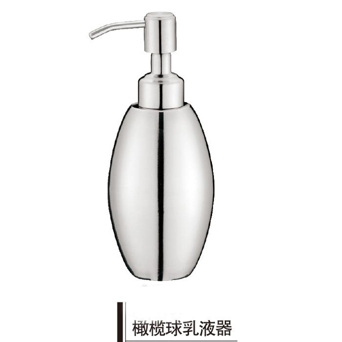 Stainless Steel Round Empty Lotion Soap Dispenser Bottle, 350ml Soap Dispenser Great For Essential Oils, Lotions, Liquid Soaps