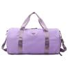 Large Capacity Nylon Travel Bag with Wet/Dry Separation for Sports & Yoga