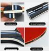 Boshi Ka Table Tennis Set: High-Elastic Rackets with Horizontal Grip - Includes 2 Rackets & 3 Balls for Beginner Training