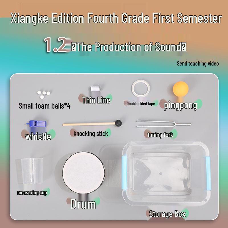 Xiangke 4th Grade Science Experiment Kit: Sound Craft Materials & Teaching Aids