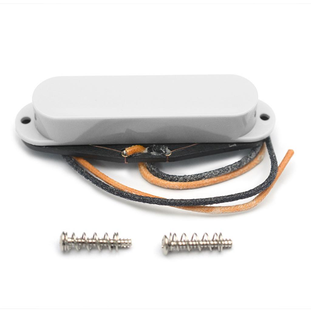 Electric Guitar Single Coil Pickup Guitar Accessories Neck/Middle/Bridge Flat Poles Alnico 5 Magnet Single Coil Pickup