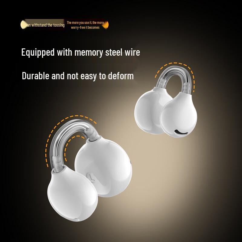 Wedoking W-Air Open-Ear Clip-On Bluetooth Sports Earbuds